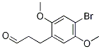 4-Bromo-2,5-dimethoxy-benzenepropanal Structure,1132701-96-2Structure