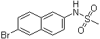 N-(6-bromonaphthalen-2-yl)methanesulfonamide Structure,1132940-86-3Structure