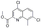 Methyl 4,7-dichloro-8-methylquinoline-2-carboxylate Structure,1133115-64-6Structure