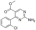 Methyl 2-amino-4-(2-chlorophenyl)pyrimidine-5-carboxylate Structure,1133115-68-0Structure