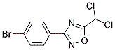 3-(4-Bromophenyl)-5-(dichloromethyl)-1,2,4-oxadiazole Structure,1133116-19-4Structure