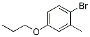 1-Bromo-2-methyl-4-propoxybenzene Structure,1133116-39-8Structure