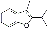 (9ci)-3-甲基-2-(1-甲基乙基)-苯并呋喃结构式_113334-55-7结构式