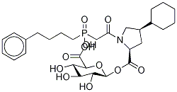 Fosinoprilat acyl-beta-d-glucuronide Structure,113411-09-9Structure