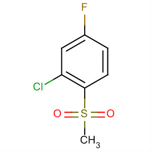 2-Chloro-4-fluoro-1-(methylsulfonyl)benzene Structure,113419-83-3Structure