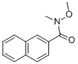 N-methoxy-n-methylnaphthalene-2-carboxamide Structure,113443-62-2Structure