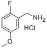 2-Fluoro-5-methoxy-benzylamine hydrochloride Structure,1134508-37-4Structure