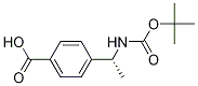 (R)-4-(1-boc-amino-ethyl)-benzoic acid Structure,1134776-30-9Structure