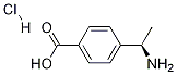 (R)-4-(1-amino-ethyl)-benzoic acid hydrochloride Structure,1134776-39-8Structure