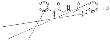 2,2’-亚氨基二(N-(2,6-二甲基苯基)乙酰基乙基i酰胺盐酸盐结构式_1135231-62-7结构式