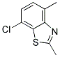 Benzothiazole, 7-chloro-2,4-dimethyl-(9ci)Structure,113571-09-8Structure Benzothiazole, 7-chloro-2,4-dimethyl-(9ci) Structure,113571-09-8Structure