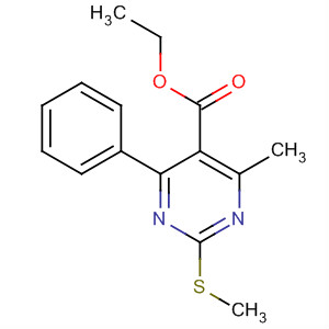 Ethyl 4-methyl-2-(methylthio)-6-phenylpyrimidine-5-carboxylate Structure,113697-42-0Structure