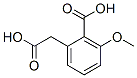 2-Carboxy-3-methoxybenzeneacetic acid Structure,1137-31-1Structure