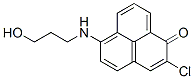 2-Chloro-6-(3-hydroxypropyl)amino-1H-phenalen-1-one Structure,113722-81-9Structure