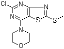 5-Chloro-2-(methylthio)-7-(4-morpholinyl)thiazolo[4,5-d]pyrimidine Structure,1137279-00-5Structure