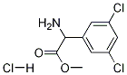 Methyl 2-amino-2-(3,5-dichlorophenyl)acetate hydrochloride Structure,1137447-08-5Structure