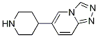 6-(哌啶-4-基)-[1,2,4]噻唑并[4,3-a]吡啶结构式_1137950-10-7结构式