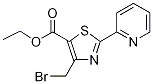 Ethyl-2-(2-pyridyl)-4-(bromomethyl)-thiazole-5-carboxylate Structure,1138444-37-7Structure