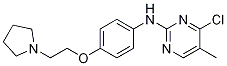 N-(4-(2-(吡咯烷-1-基)乙氧基)苯基)-4-氯-5-甲基嘧啶-2-胺结构式_1138473-55-8结构式