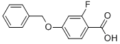 4-(Benzyloxy)-2-fluorobenzoic acid Structure,114045-96-4Structure