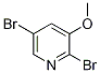 2,5-Dibromo-3-methoxypyridine Structure,1142191-57-8Structure