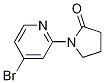 1-(4-溴-2-吡啶基)-2-吡咯烷酮结构式_1142194-39-5结构式