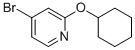 4-Bromo-2-(cyclohexyloxy)pyridine Structure,1142194-54-4Structure