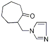 2-(1H-imidazol-1-ylmethyl)cycloheptanone Structure,1142202-13-8Structure