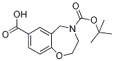 4-(Tert-butoxycarbonyl)-2,3,4,5-Tetrahydro-1,4-benzoxazepine-7-carboxylic acid Structure,1142210-79-4Structure