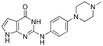 2-(4-(4-Methylpiperazin-1-yl)phenylamino)-7h-pyrrolo[2,3-d]pyrimidin-4-ol Structure,1142946-16-4Structure