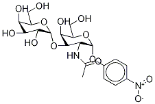 4-硝基苯基2-(乙酰氨基)-2-脱氧-3-O-alpha-D-吡喃半乳糖基-alpha-D-吡喃半乳糖苷结构式_1144040-14-1结构式