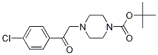 4-[2-(4-Chloro-phenyl)-2-oxo-ethyl ]-piperazine-1-carboxylic acid tert-butyl ester Structure,1146080-70-7Structure