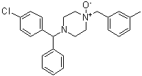 Meclizine n’’-oxide Structure,114624-69-0Structure