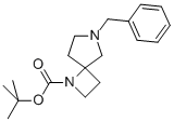 6-Benzyl-1,6-diazaspiro[3.4]octane-1-carboxylic acid 1,1-dimethylethyl ester Structure,1148044-30-7Structure