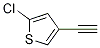 2-Chloro-4-(ethynyl)thiophene Structure,1148049-36-8Structure