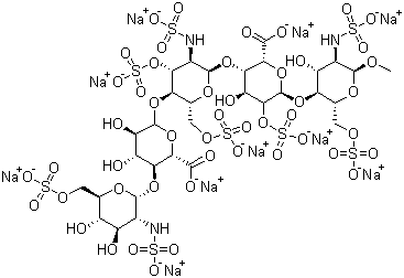 Fondaparinux sodium Structure,114870-03-0Structure