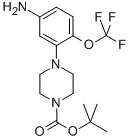 1-Piperazinecarboxylic acid, 4-[5-amino-2-(trifluoromethoxy)phenyl]-, 1,1-dimethylethyl ester Structure,1149660-55-8Structure