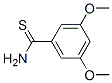 3,5-Dimethoxy-thiobenzamide Structure,114980-23-3Structure