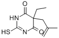 5-Ethyldihydro-5-(2-methylallyl)-2-thioxo-1h,5h-pyrimidine-4,6-dione Structure,115-56-0Structure