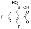 3,5-Difluoro-2-nitrophenylboronic acid Structure,1150114-60-5Structure