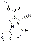 Ethyl 5-amino-1-(2-bromophenyl)-4-cyanopyrazole-3-carboxylate Structure,1150163-97-5Structure