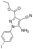 Ethyl 5-amino-4-cyano-1-(4-iodophenyl)pyrazole-3-carboxylate Structure,1150164-64-9Structure