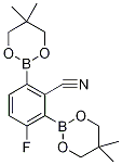 2-Cyano-4-fluoro-1,3-phenylenediboronic acid neopentyl glycol ester Structure,1150271-28-5Structure