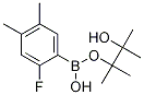 2-Fluoro-4,5-dimethylphenylboronic acid, pinacol ester Structure,1150271-75-2Structure