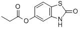 5-(1-Oxopropoxy)-2(3h)-benzothiazolone Structure,115045-86-8Structure