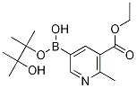 5-(Ethoxycarbonyl)-6-methylpyridine-3-boronic acid, pinacol ester Structure,1150561-58-2Structure