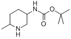 Tert-butyl (6-methylpiperidin-3-yl)carbamate Structure,1150618-39-5Structure