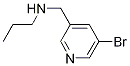 N-((5-bromopyridin-3-yl)methyl)propan-1-amine Structure,1152879-11-2Structure