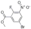 Methyl5-bromo-2-fluoro-3-nitrobenzoate Structure,1154278-17-7Structure