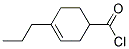 3-Cyclohexene-1-carbonyl chloride, 4-propyl-(9ci) Structure,115498-53-8Structure